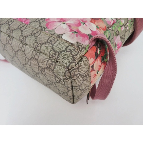 Gucci Floral Backpack - Pink and Brown - Picture 8 of 16